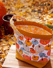 Load image into Gallery viewer, Fall Pumpkins Project Bag