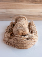Load image into Gallery viewer, Worsted Weight 2 Ply Alpaca Yarn - Fawn