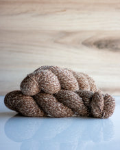 Load image into Gallery viewer, Fingering Alpaca Yarn - Brown Marled