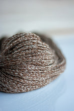 Load image into Gallery viewer, Fingering Alpaca Yarn - Brown Marled