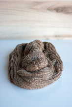 Load image into Gallery viewer, Fingering Alpaca Yarn - Brown Marled