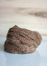 Load image into Gallery viewer, Fingering Alpaca Yarn - Brown Marled