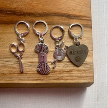 Load image into Gallery viewer, Yarn Lovers Stitch Marker/Progress Keeper Set