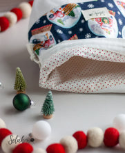 Load image into Gallery viewer, Country Snowglobes Drawstring Project Bag