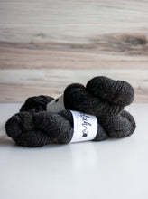 Load image into Gallery viewer, Pure Black DK Alpaca Yarn
