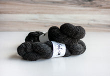 Load image into Gallery viewer, Pure Black DK Alpaca Yarn
