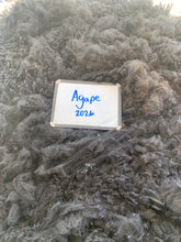 Load image into Gallery viewer, Raw Alpaca Fleece - Pure Black "Agape" - Grade 3 - 3lb 12oz
